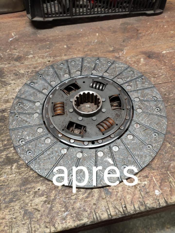 Disque embrayage après regarnissage Quimper